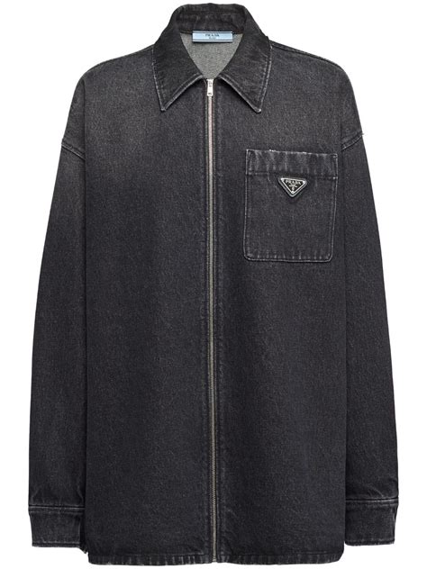 mens prada coats|Prada denim jacket men.